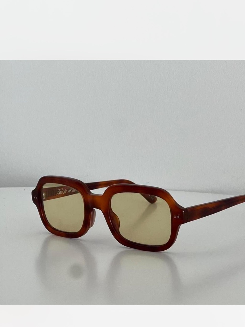 Lexxola Tortoiseshell Square Sunglasses - Brown